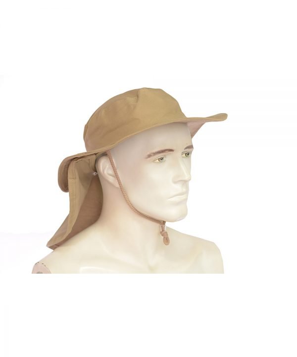 Gorro pava con protector de cuello